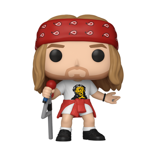 Pop! Axl Rose mit rotem Bandana