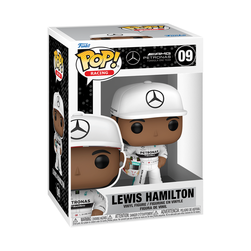 Lewis Hamilton with Helmet 