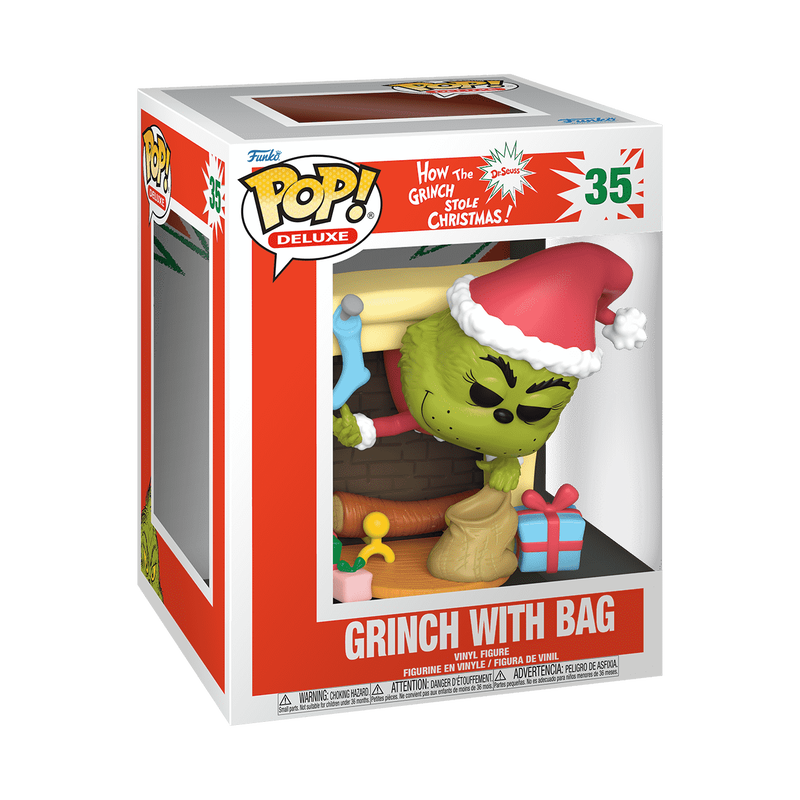 Pop! Deluxe Grinch avec Sac