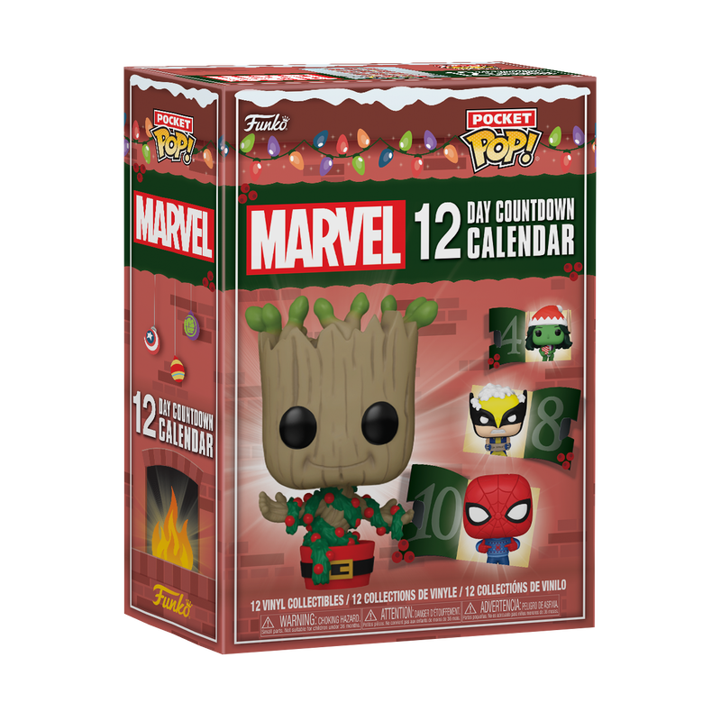 Marvel Advent Calendar - Pocket Pop! 12 Days