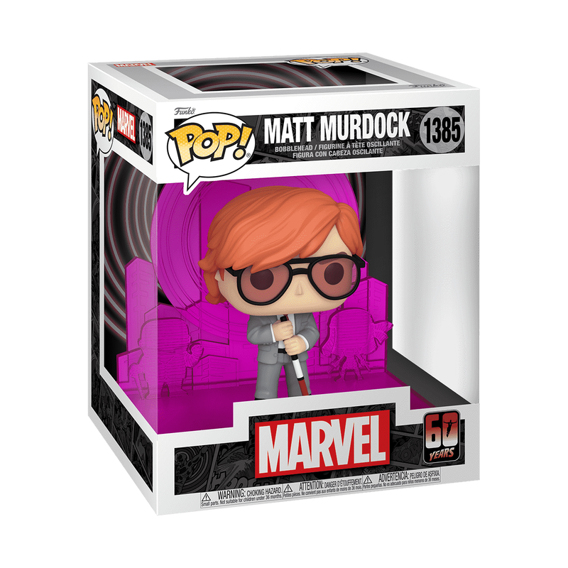 Funko Pop! Deluxe Matt Murdock with Radar (60th Anniversary) #1385 - vue officielle 2