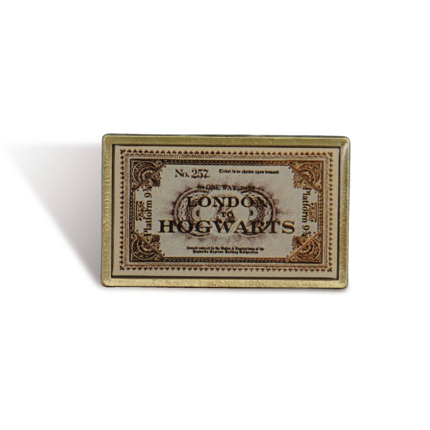 Harry Potter Pin - London to Hogwarts Ticket