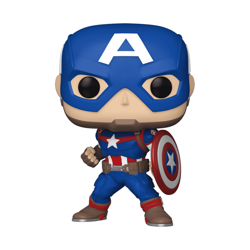 Pop! Captain America (Marvel New Classics) #1419 - visuel officiel Funko