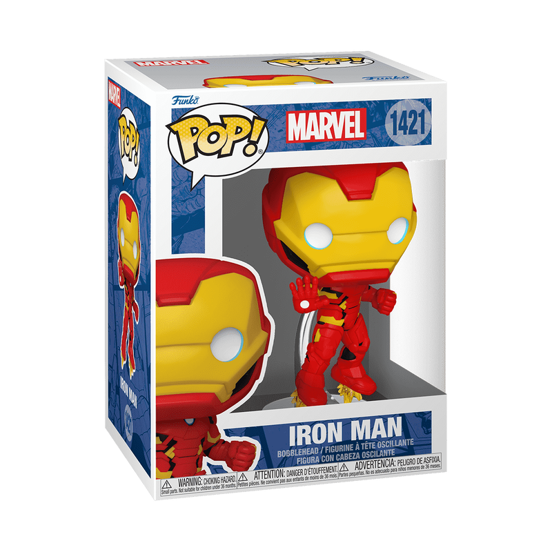 Pop! Iron Man (Marvel New Classics) #1421 - vue officielle Funko