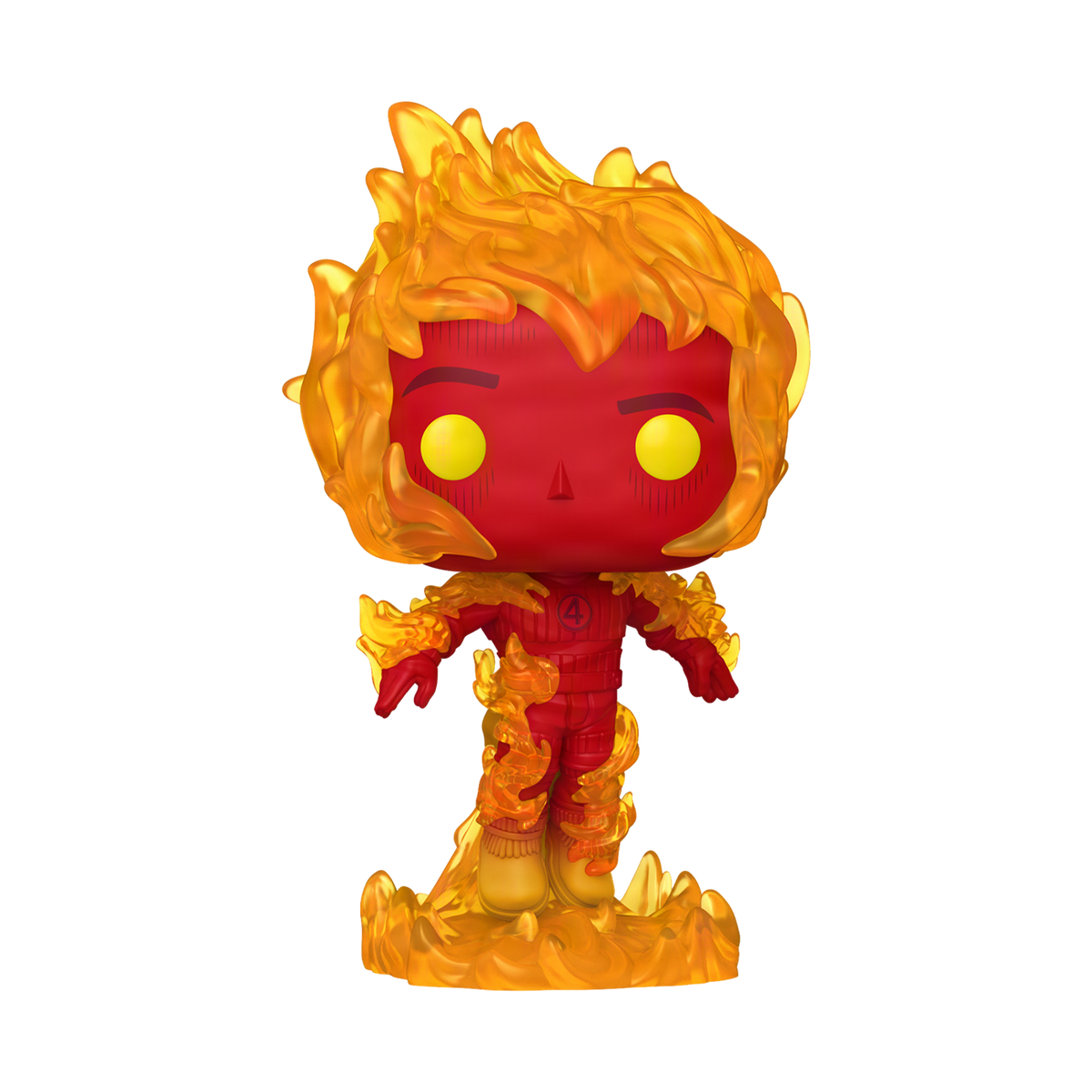 Funko Pop! Human Torch Fantastic Four First Steps #1517 - figurine