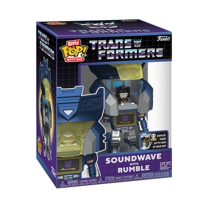 Bitty Pop! Soundwave-Bot mit Rumble