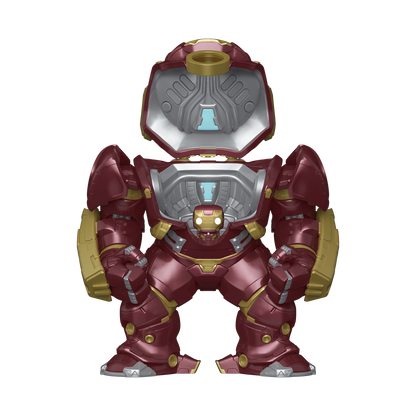 Bitty Pop! Bitty Bot Hulkbuster with Iron Man – vue combinée officielle Funko