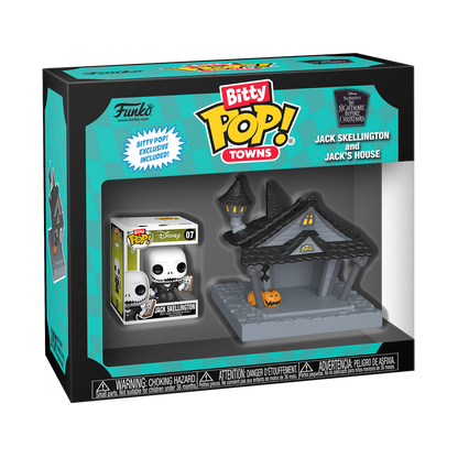 Bitty Pop! Towns Jack Skellington et sa Maison