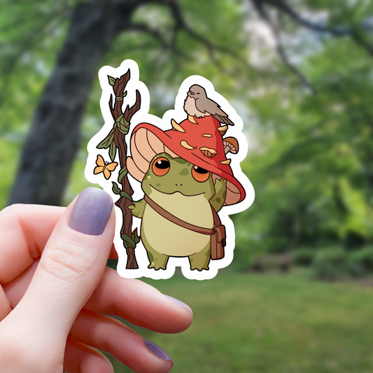 RPG-Druidenfrosch Sticker