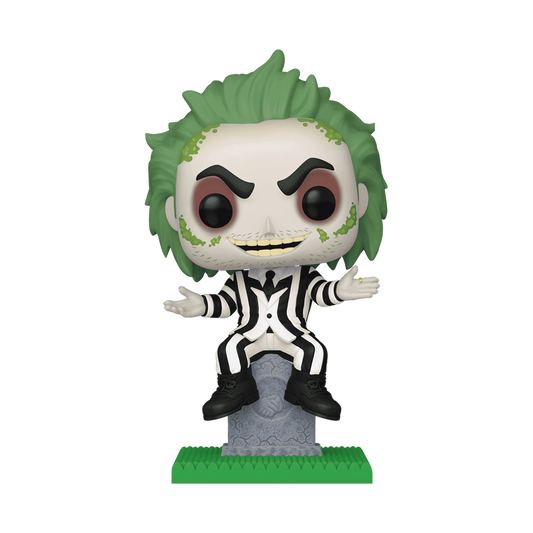 Pop! Plus Beetlejuice auf Grabstein