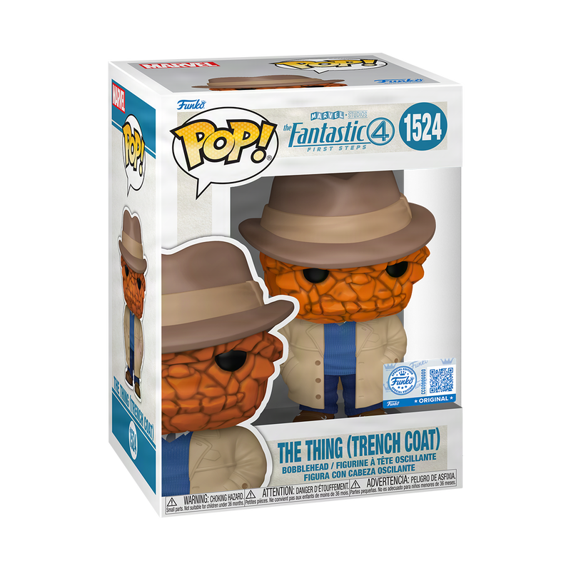 Pop! The Thing (Trench Coat) (Fantastic Four: First Steps) #1524 - vue officielle Funko