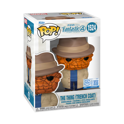 Pop! The Thing (Trench Coat) (Fantastic Four: First Steps) #1524 - vue officielle Funko