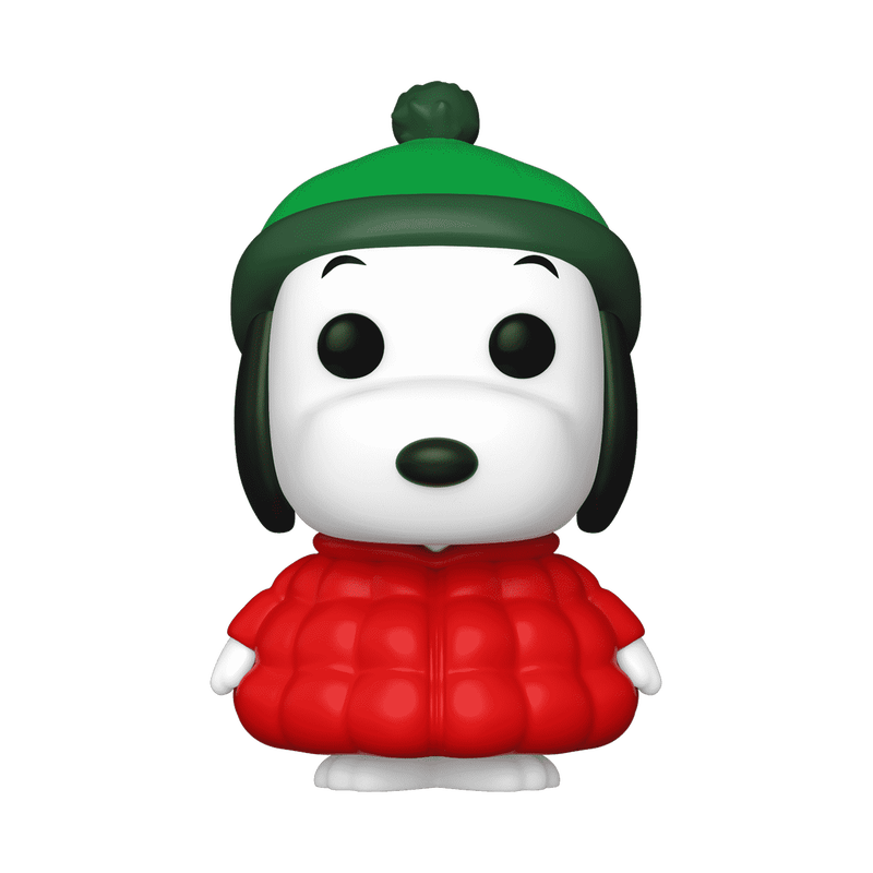 pop snoopy in puffer jacket 1681