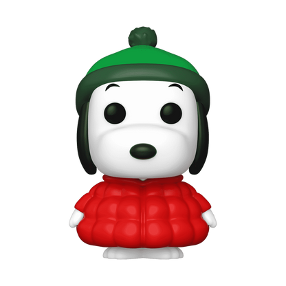 pop snoopy in puffer jacket 1681