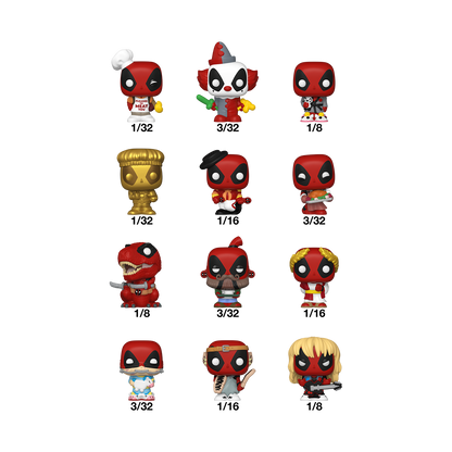 Funko Mystery Bitty Pop! Deadpool - vue officielle 2