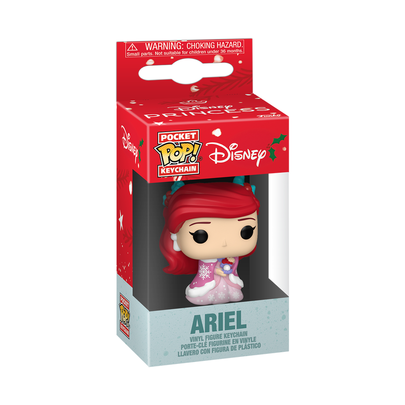 Pop! Keychain Ariel (Winter Outfit)