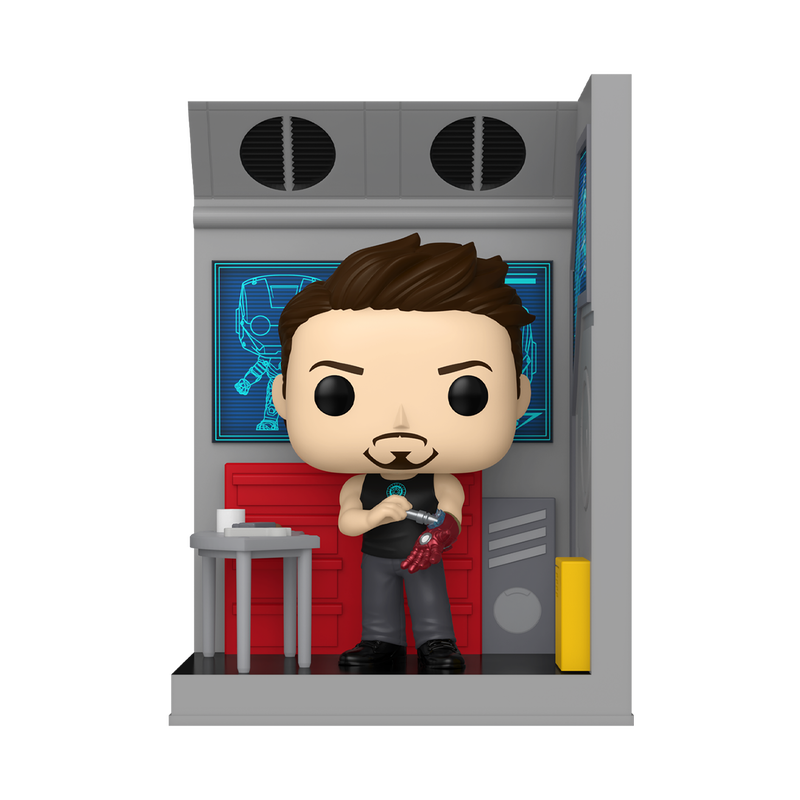Pop! Nooks Tony Stark in his Workshop – visuel officiel Funko