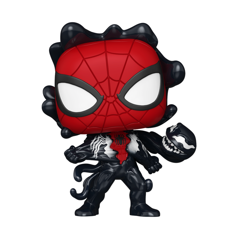Pop! Spider-Man (Symbiote Bonding) #1525 - visuel officiel Funko