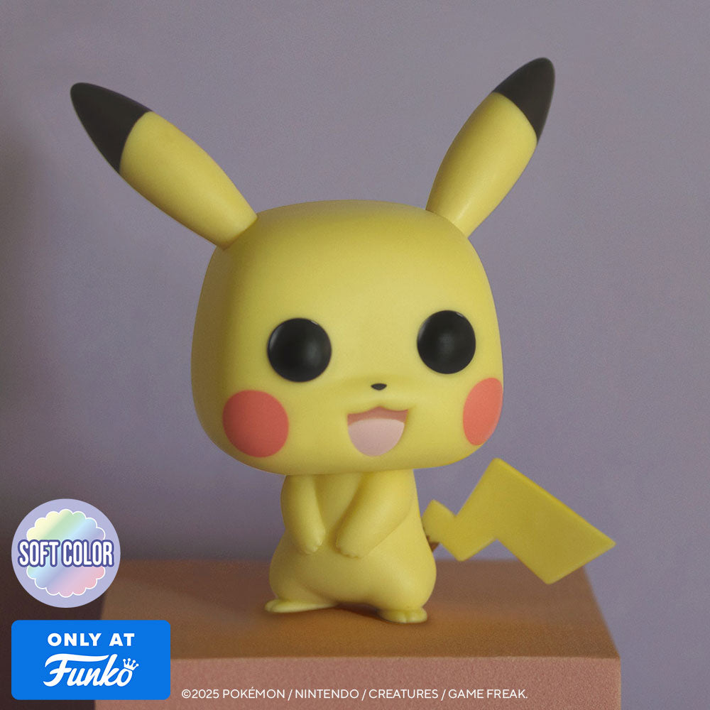Funko Pop! Pikachu (Soft Color) Pokémon - mise en scène