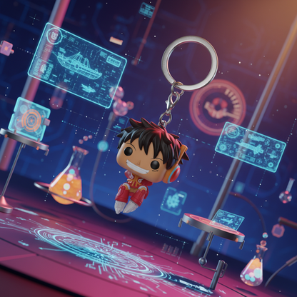 Pop! Keychain Monkey D. Luffy (Egghead Arc)