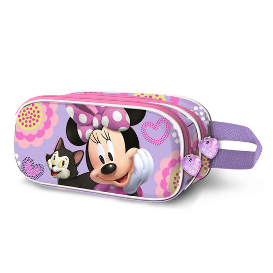 Disney Minnie Mouse "Cat" Double 3D Pencil Case