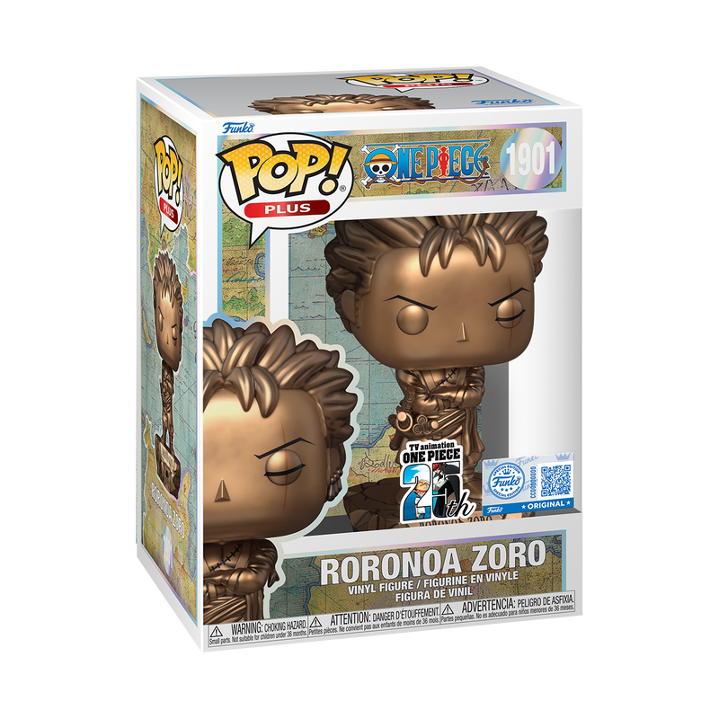 Pop! Mehr Roronoa Zoro Statue (Bronze)