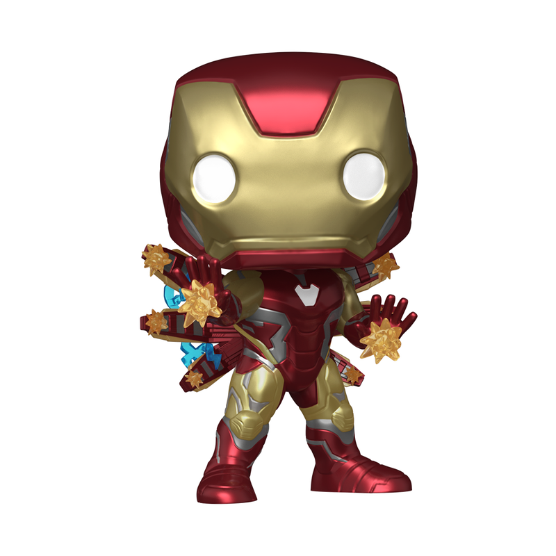 Pop! Plus Iron Man (Glow) #1555 - visuel officiel Funko
