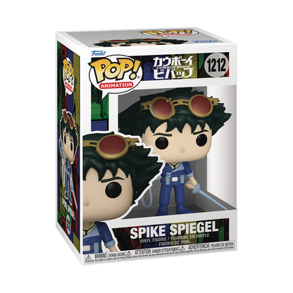 Spike Spiegel mit Waffe und Schwert