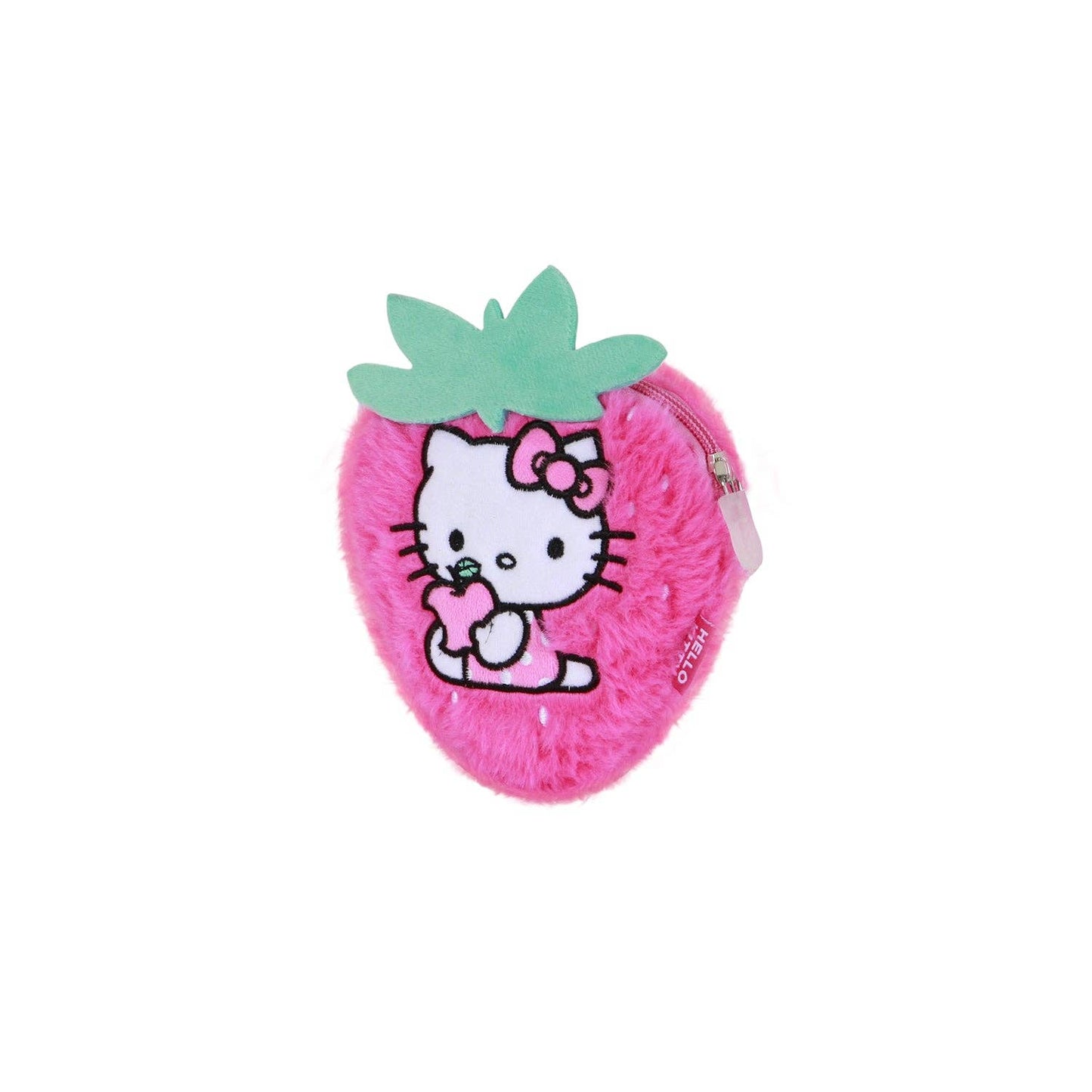 Porte-monnaie Peluche Hello Kitty - Fraise
