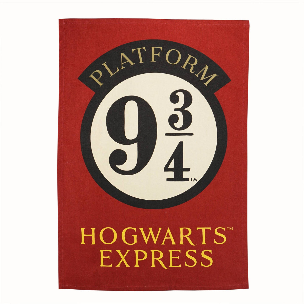 Harry Potter Geschirrtuch – aus recycelter Baumwolle Gleis 9¾