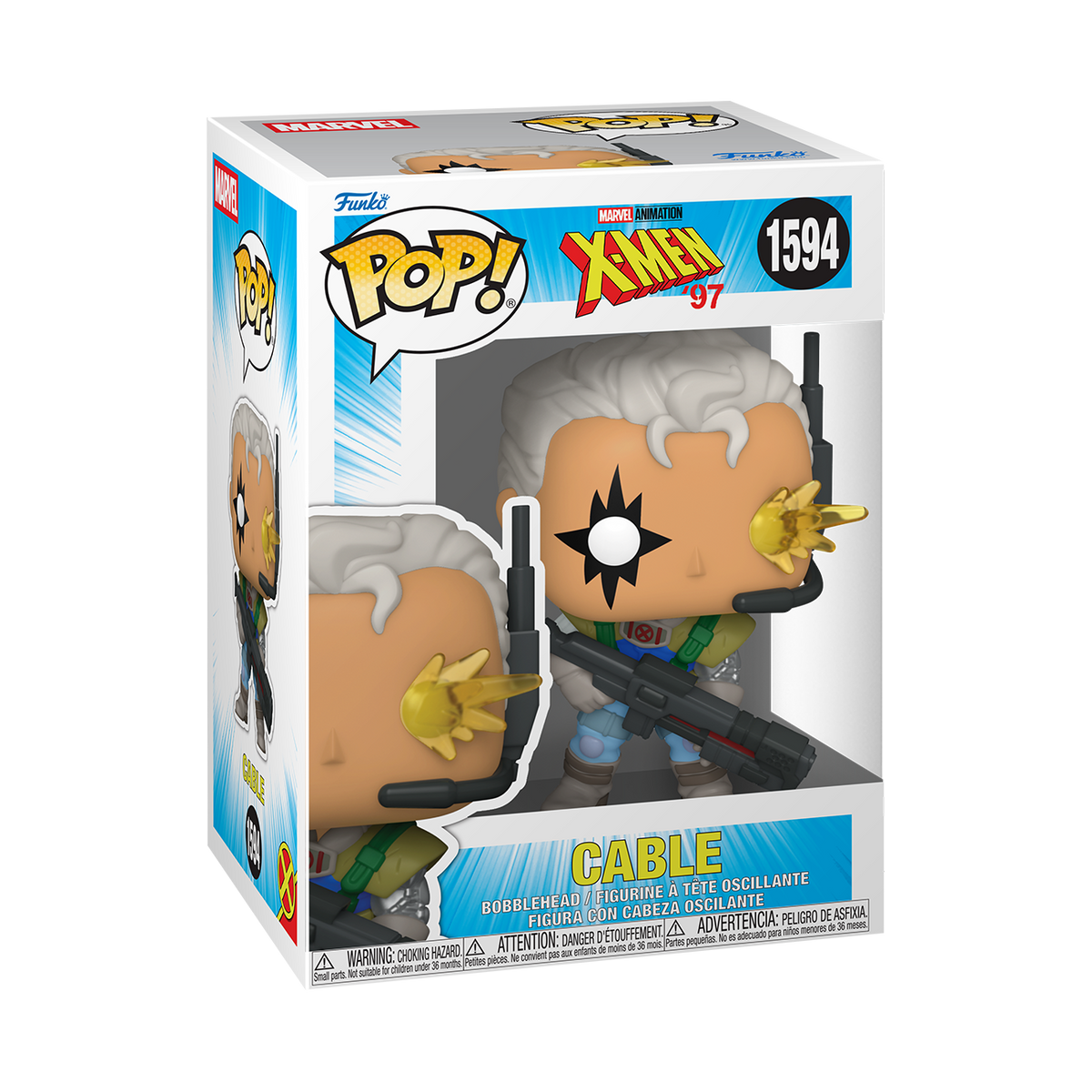 Funko Pop! Cable X-Men '97 #1594 - boîte