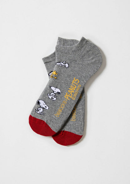 Chaussettes courtes BeSnoopy Gris