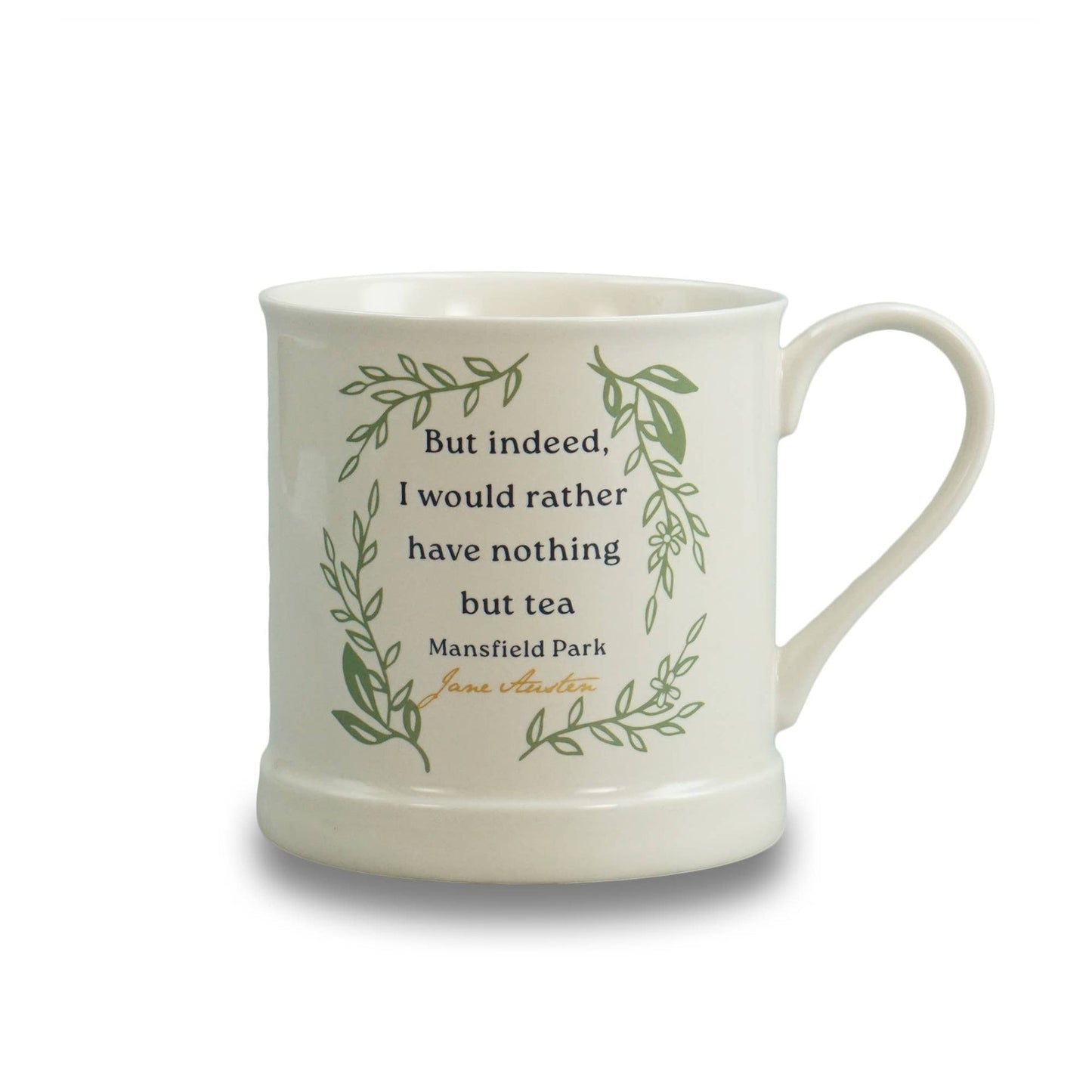 Tasse Jane Austen – Vintage-Silhouette, 375 ml