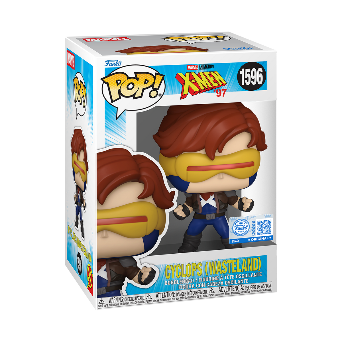 Funko Pop! Cyclops (Wasteland) X-Men '97 #1596 - boîte