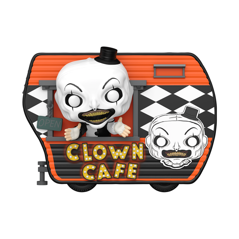 Pop! Rides Deluxe Art avec Clown Cafe - vue produit