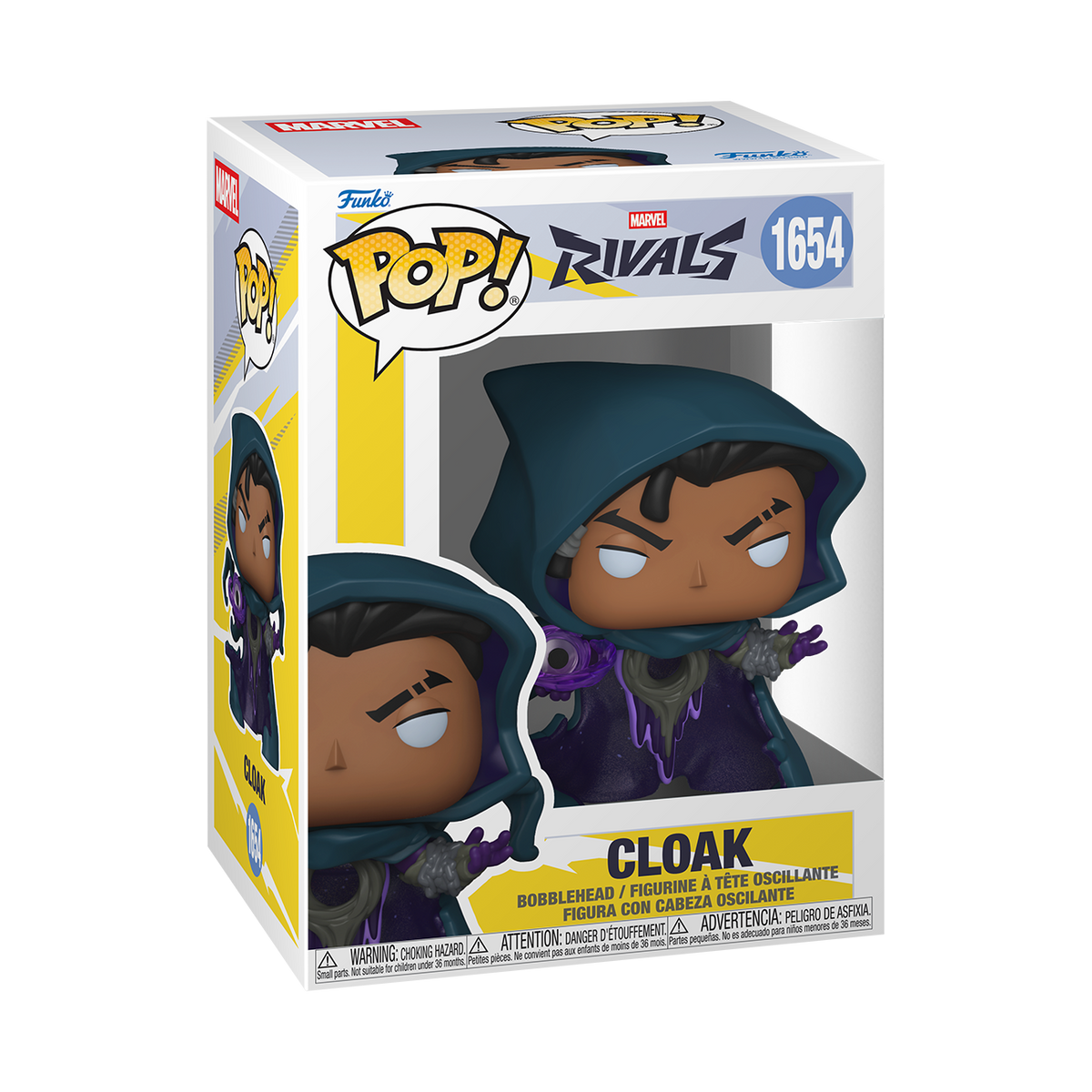 Funko Pop! Cloak Marvel Rivals - vue officielle 2