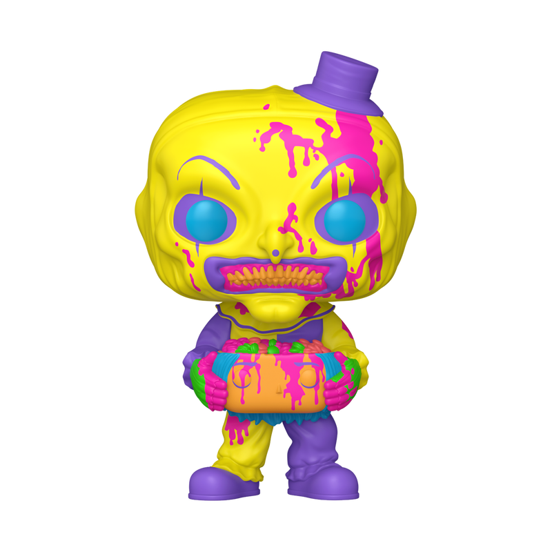 Pop! Art the Clown avec Tête (Black Light) – vue de face
