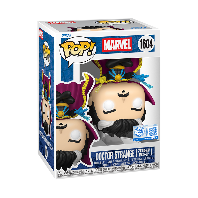 Pop! Doctor Strange (Spider-Man Mash-Up) #1604 - boîte