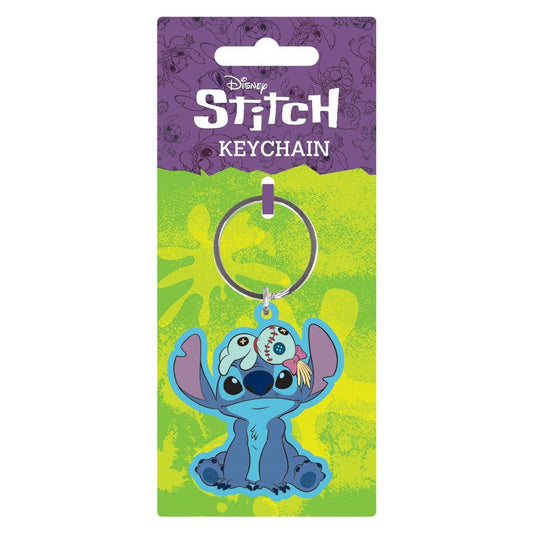 Lilo &amp; Stitch Schlüsselanhänger - Stitch &amp; Scrump