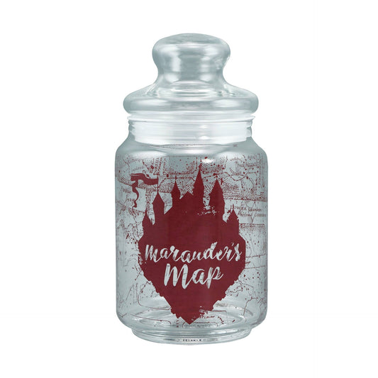 Harry Potter Glass Sweet Jar - Marauder's Map 750 ml
