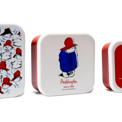 Lot de 3 boîtes à snack Paddington