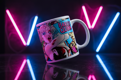 DC Comics Mug - Harley Quinn Neon