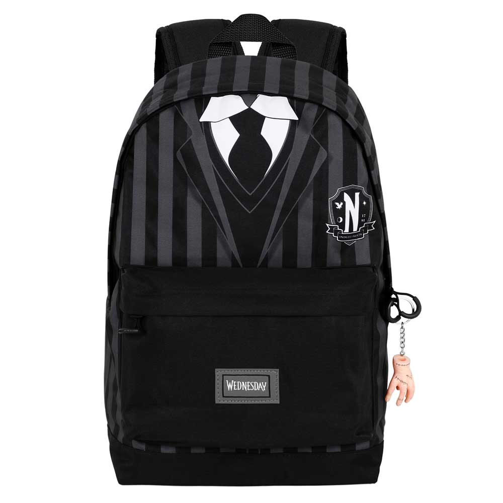 Mittwochsschulrucksack HS FAN 2.0, Schwarz