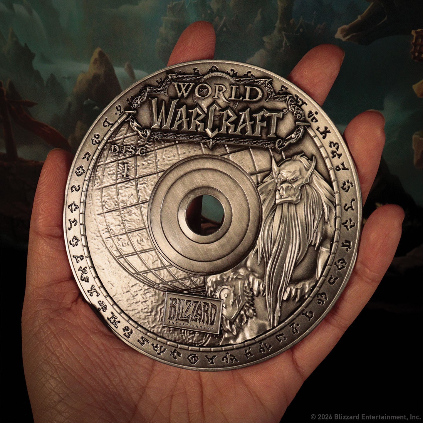 Réplique collector World of Warcraft - CD ROM