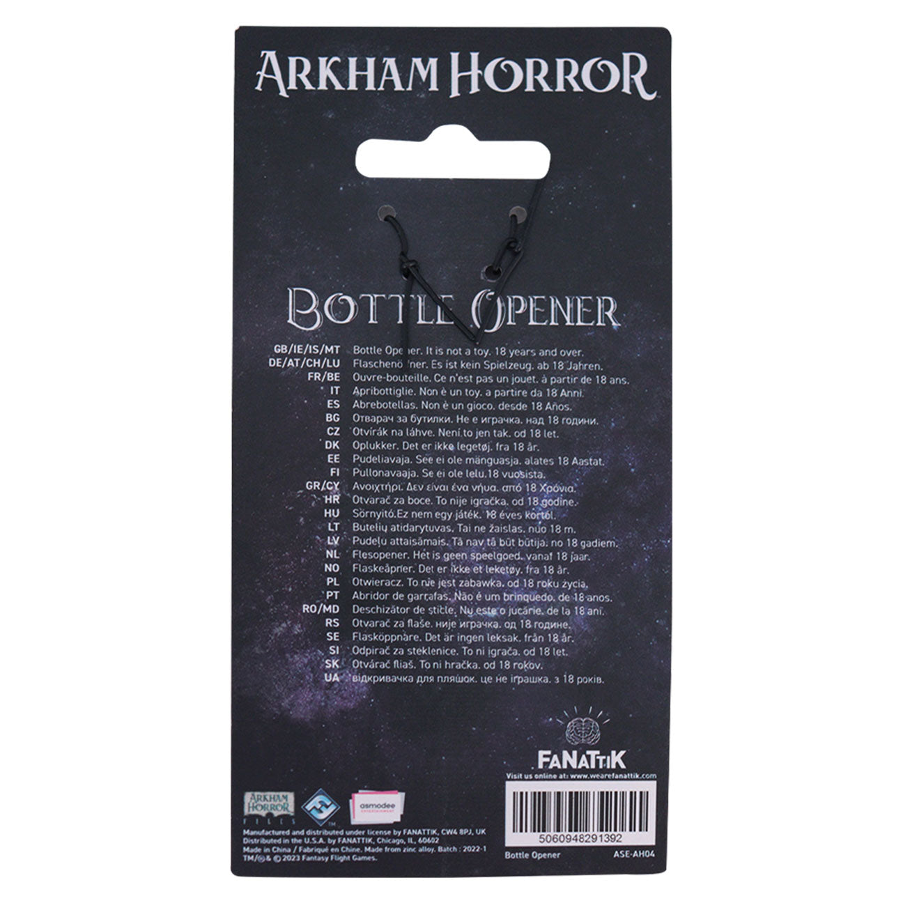 Décapsuleur Arkham Horror - Clover Club