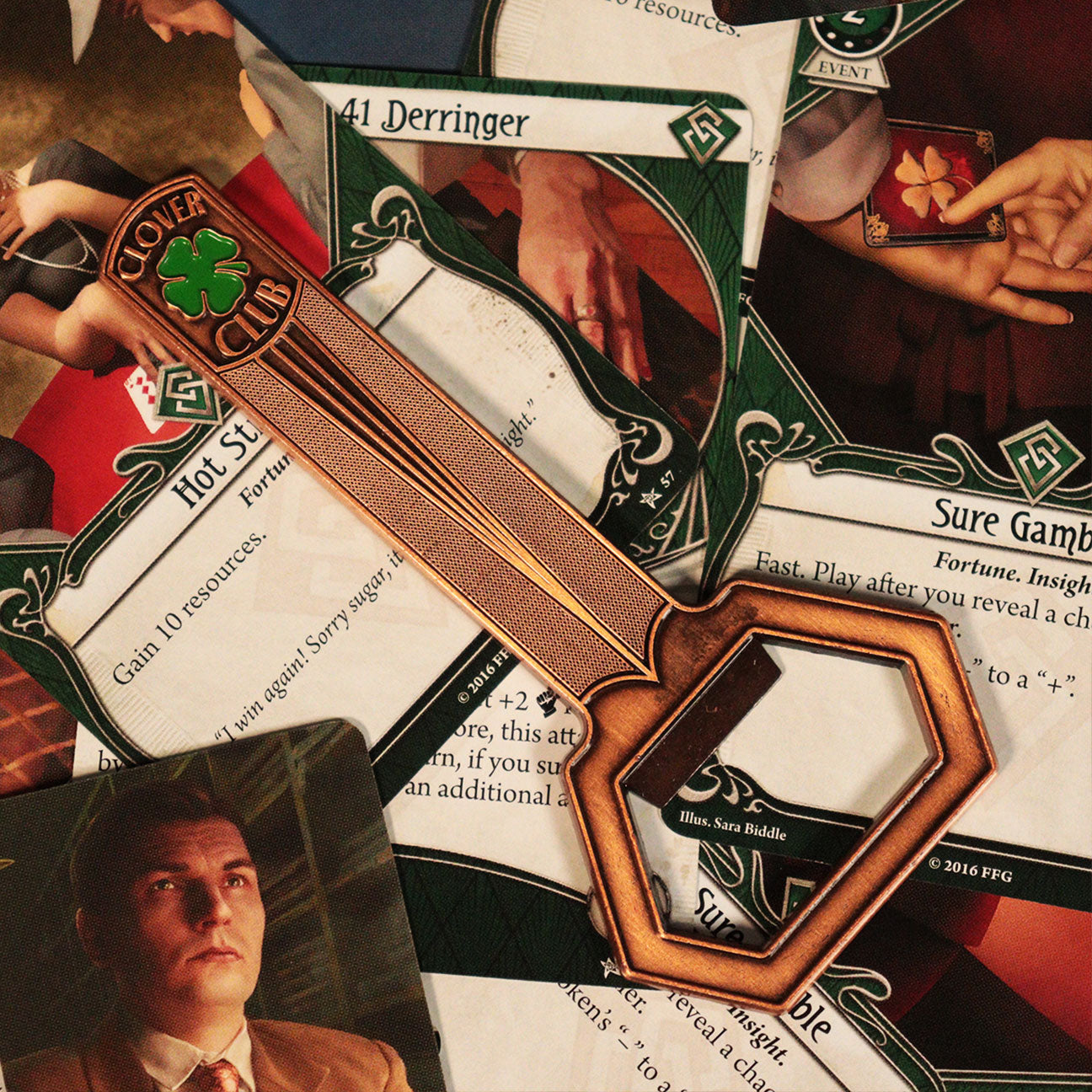 Décapsuleur Arkham Horror - Clover Club