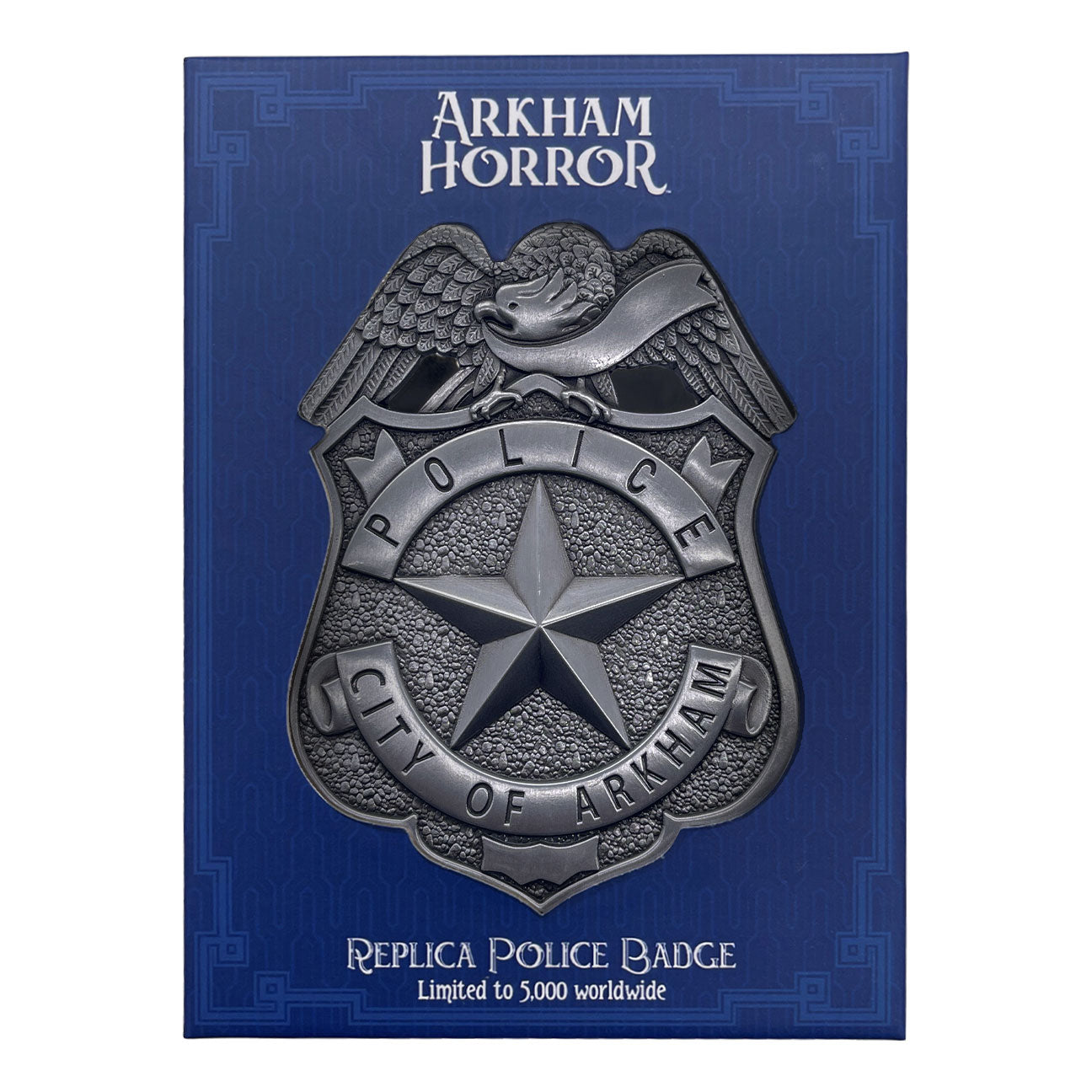 Réplique collector Arkham Horror - Police Badge