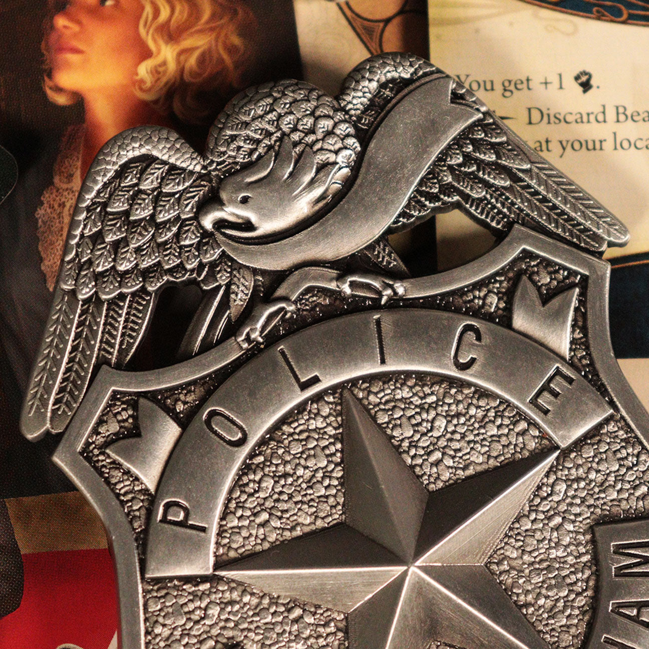 Réplique collector Arkham Horror - Police Badge