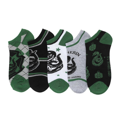 Chaussettes femme Harry Potter Serpentard - lot de 5 paires