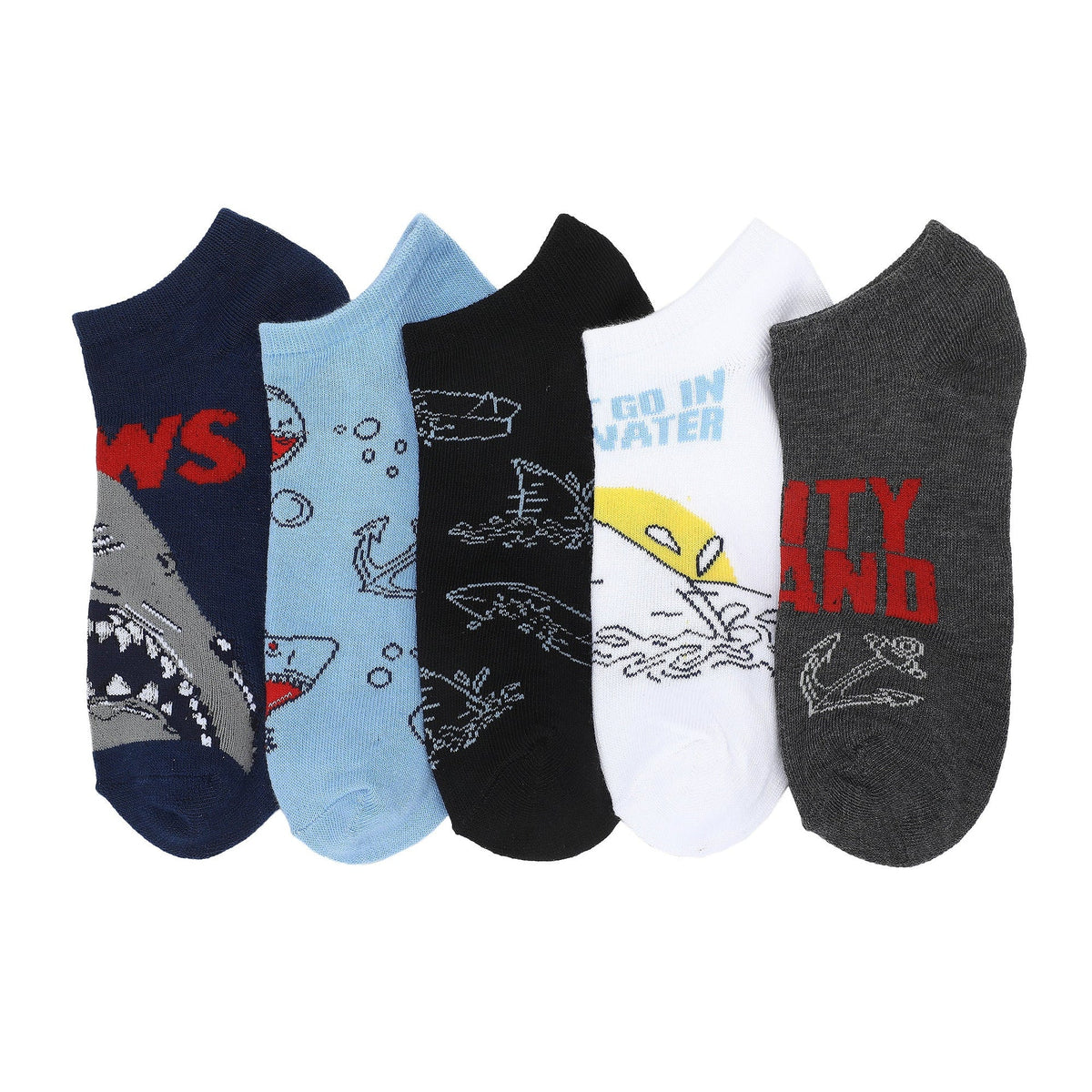 Chaussettes femme Les Dents de la mer - lot de 5 paires